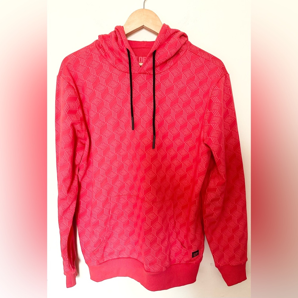LOFT The Original Hoddie Men’s Vibrant Red Sz Medium NWT Cotton